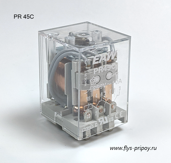 PR45C   - 230V AC, 10 A - 250 V AC